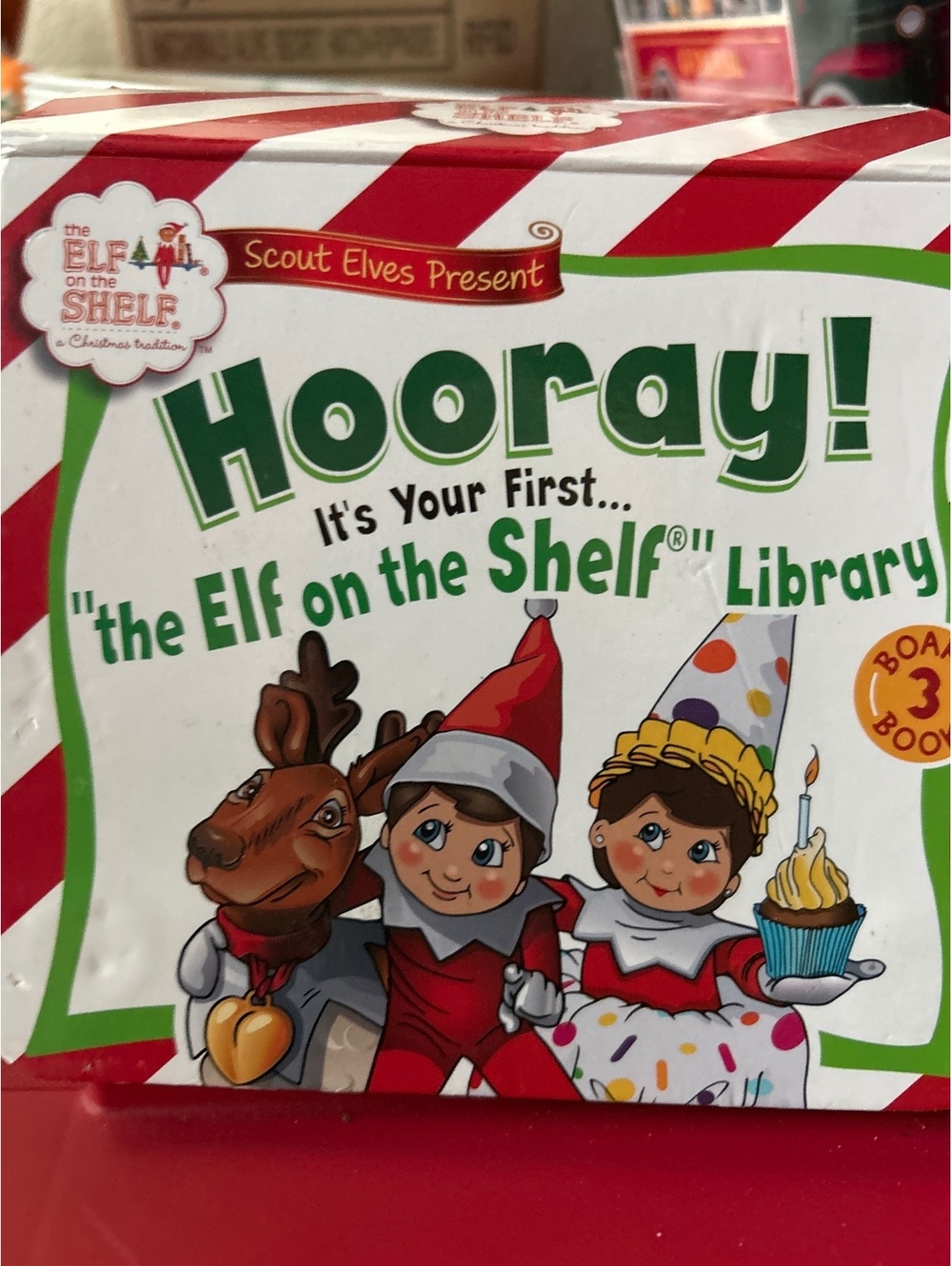 Hooray! It's Your First... The Elf on the Shelf Library - Board Books Set of 3